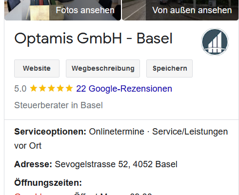 Google Rezensionen Basel